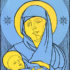 XmasCardMadonaAndChild-s-web